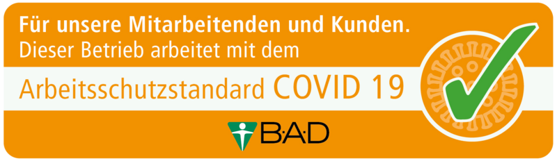 Siegel Arbeitsschutzstandard Covid 19